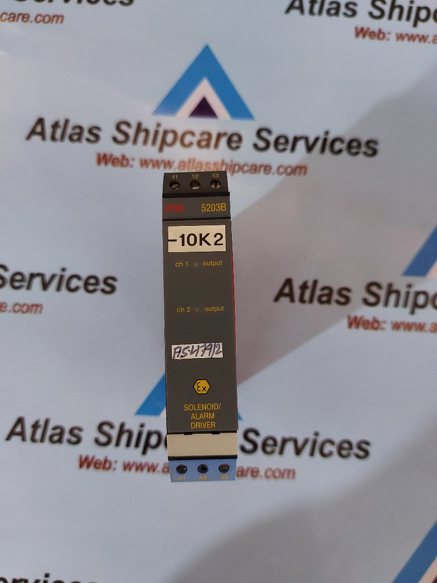 PR Electronics 5203B Ex Solenoid/Alarm Drive